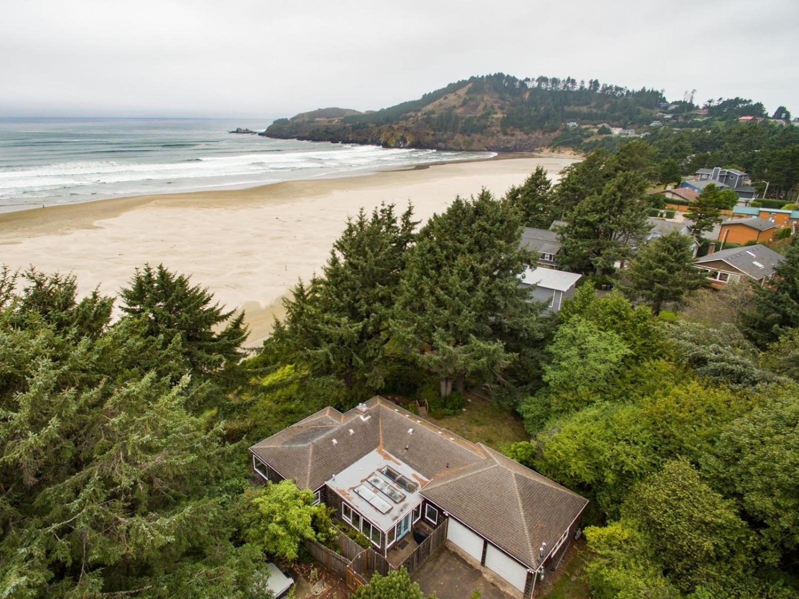 Agate Beach Oceanfront Villa Newport Buitenkant foto