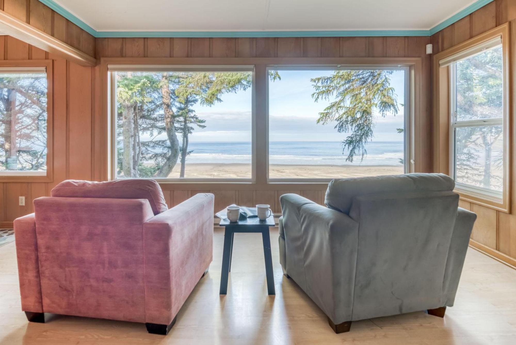 Agate Beach Oceanfront Villa Newport Buitenkant foto